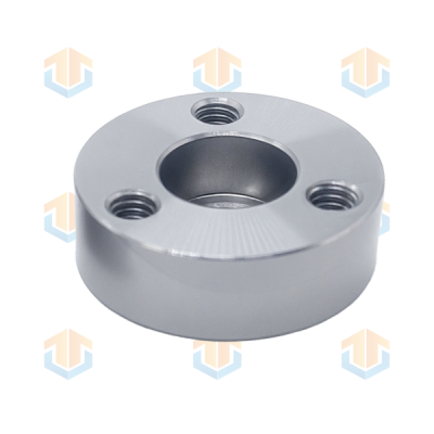 CNC数控车铣复合加工之不锈钢三角螺纹底座